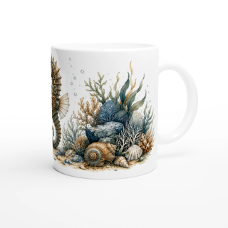 Mug Hippocampe des Abysses | Collection Trésors des Abysses VISUAI