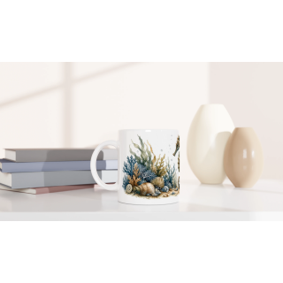 Mug Hippocampe des Abysses | Collection Trésors des Abysses VISUAI
