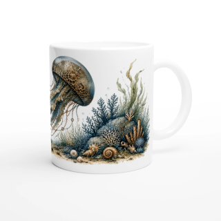 Mug Méduse des Abysses | Collection Trésors des Abysses VISUAI