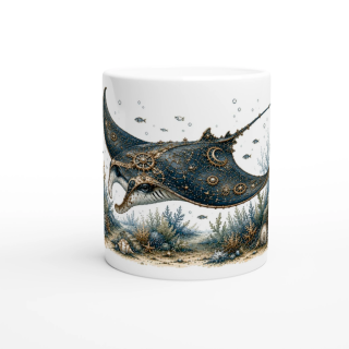 Mug Raie Manta des Abysses | Collection Trésors des Abysses VISUAI