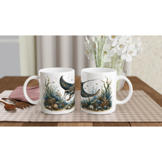 Mug Raie Manta des Abysses | Collection Trésors des Abysses VISUAI