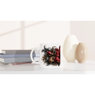 Hibiscus Pourpre Royal | Collection Éclats de Paradis Noir | VISUAI