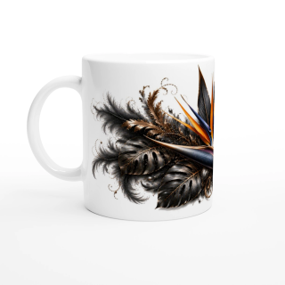 Oiseau de Paradis Obsidienne | Collection Éclats de Paradis Noir | VISUAI