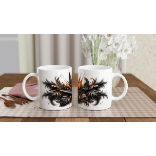 Oiseau de Paradis Obsidienne | Collection Éclats de Paradis Noir | VISUAI