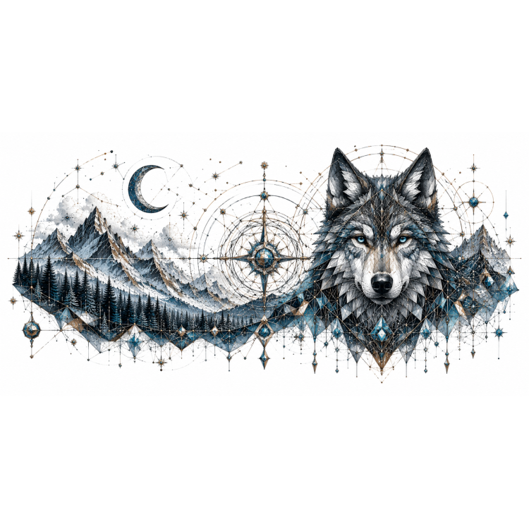 Loup du Grand Nord – Collection Gardiens de l'Âme Sauvage