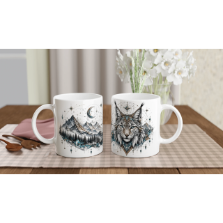Lynx des Neiges Cristallines – Collection Gardiens de l'Âme Sauvage