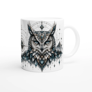 Hibou des Étoiles Anciennes – Collection Gardiens de l'Âme Sauvage