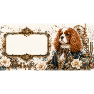 Mug personnalisable Cavalier King Charles – Noble Compagnon du Temps