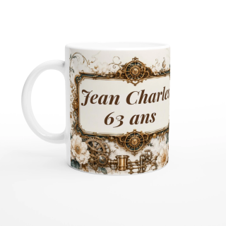 Mug personnalisable Cavalier King Charles – Noble Compagnon du Temps