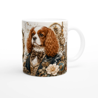 Mug personnalisable Cavalier King Charles – Noble Compagnon du Temps