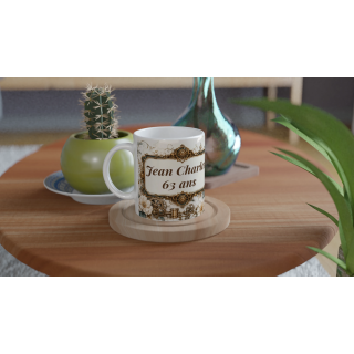 Mug personnalisable Cavalier King Charles – Noble Compagnon du Temps