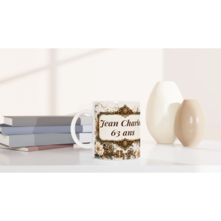 Mug personnalisable Cavalier King Charles – Noble Compagnon du Temps