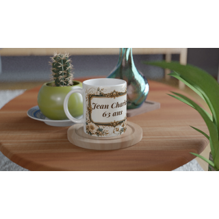Mug personnalisable Caniche – Noble Compagnon du Temps