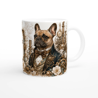 Mug personnalisable Bouledogue Français – Noble Compagnon du Temps