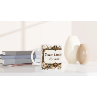 Mug personnalisable Bouledogue Français – Noble Compagnon du Temps