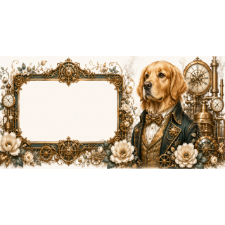 Mug personnalisable Golden Retriever – Noble Compagnon du Temps