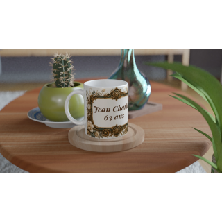Mug personnalisable Golden Retriever – Noble Compagnon du Temps