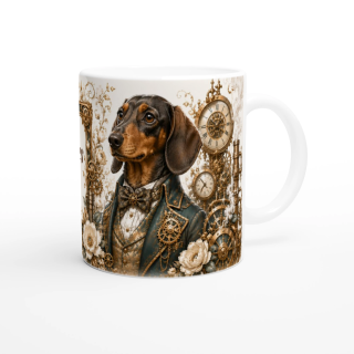 Mug personnalisable Teckel – Noble Compagnon du Temps