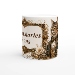 Mug personnalisable Maine Coon – Noble Compagnon du Temps