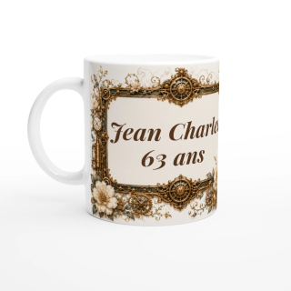 Mug personnalisable Maine Coon – Noble Compagnon du Temps