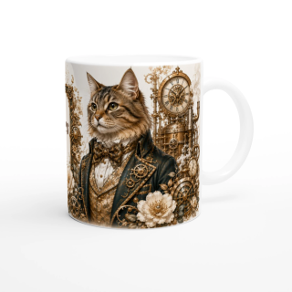 Mug personnalisable Maine Coon – Noble Compagnon du Temps
