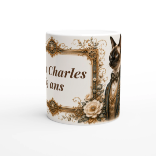 Mug personnalisable Siamois – Noble Compagnon du Temps