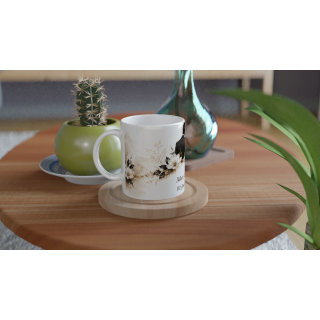 Mug personnalisable Mariage Homme & Femme – Élégance Botanique