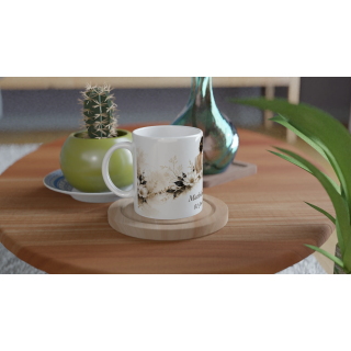 Mug personnalisable Mariage Femme & Femme – Élégance Botanique
