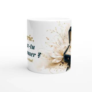 Mug personnalisable Demande en mariage BF– Alliance Éternelle