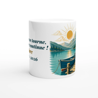 Mug personnalisable Retraite Pêche