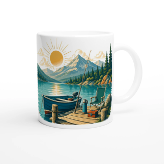 Mug personnalisable Retraite Pêche