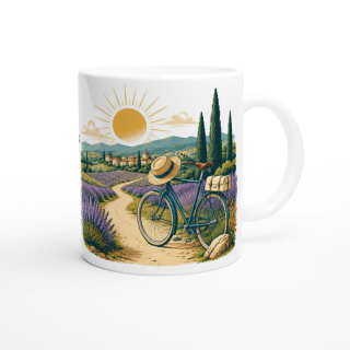 Mug personnalisable Retraite Provence à Vélo