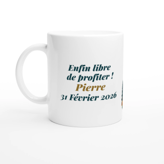 Mug personnalisable Retraite Van Life