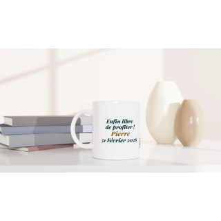 Mug personnalisable Retraite Van Life