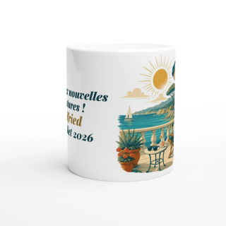 Mug personnalisable Retraite Bord de Mer