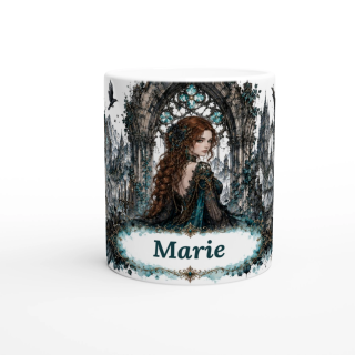 Mug personnalisable Gothique Femme – Cathédrale des Ombres