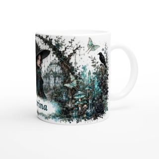 Mug personnalisable Sorcière Gothique – Jardin des Arcanes