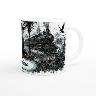 Mug personnalisable Voyage Gothique – Gare des Ombres Éternelles