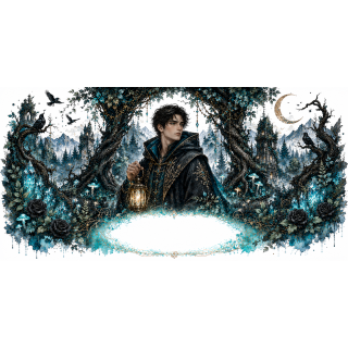 Mug personnalisable Homme – Veilleur de la Forêt Enchantée