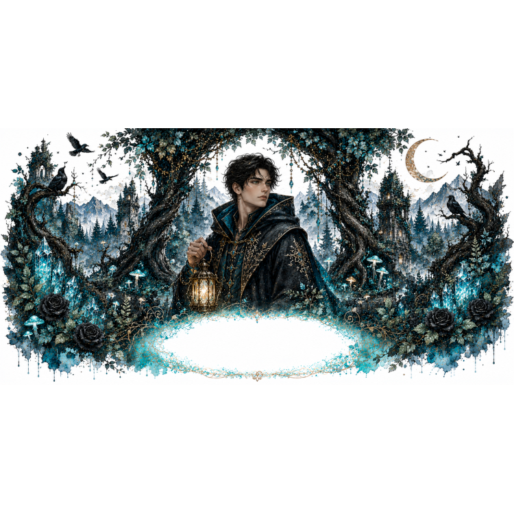 Mug personnalisable Homme – Veilleur de la Forêt Enchantée
