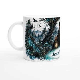 Mug personnalisable Homme – Veilleur de la Forêt Enchantée