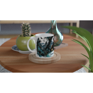 Mug personnalisable Homme – Veilleur de la Forêt Enchantée