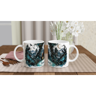 Mug personnalisable Homme – Veilleur de la Forêt Enchantée