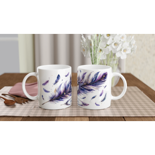 Mug personnalisable Hibou de Minuit avec prénom – Les Plumes de l'Âme
