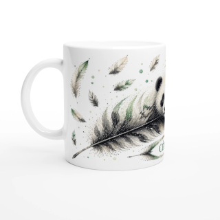 Mug personnalisable Panda de Bambou avec prénom – Les Plumes de l'Âme