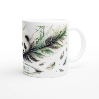 Mug personnalisable Panda de Bambou avec prénom – Les Plumes de l'Âme
