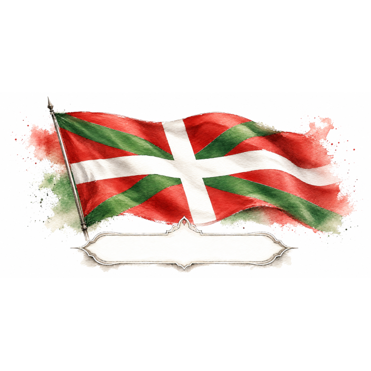 Mug personnalisable Pays Basque – Collection Les Étendards d'Héritage
