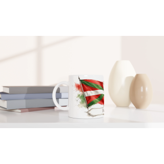 Mug personnalisable Pays Basque – Collection Les Étendards d'Héritage