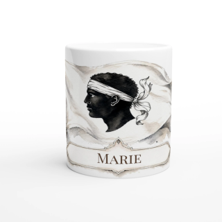 Mug personnalisable Corse – Collection Les Étendards d'Héritage