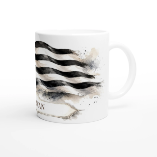 Mug personnalisable Bretagne – Collection Les Étendards d'Héritage